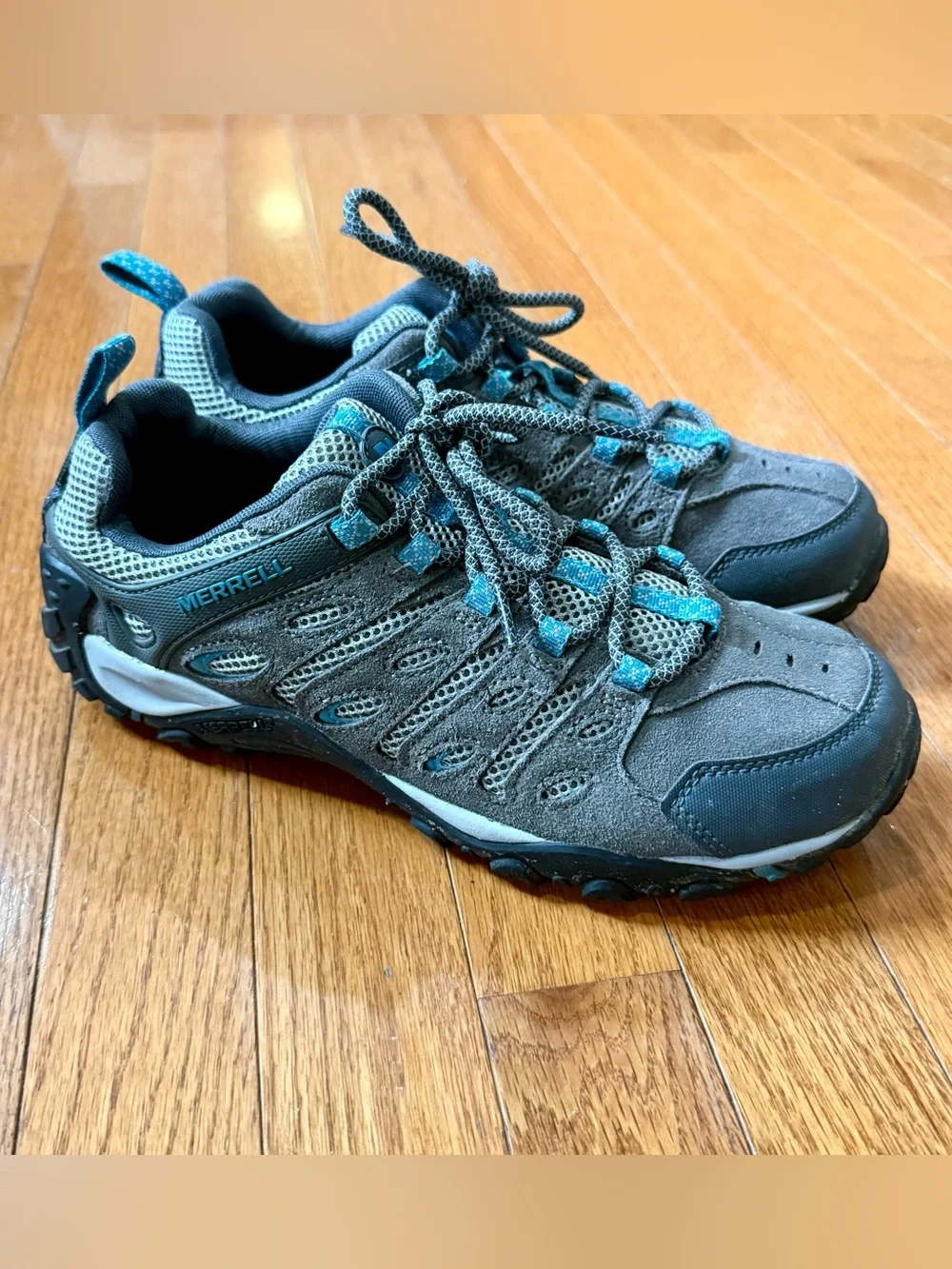 Merrell Women's 9.5 Crosslander 2 Hiking Shoes Sneakers Low Top Suede J599562